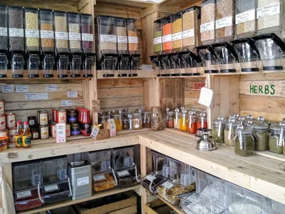 ingredients jars
