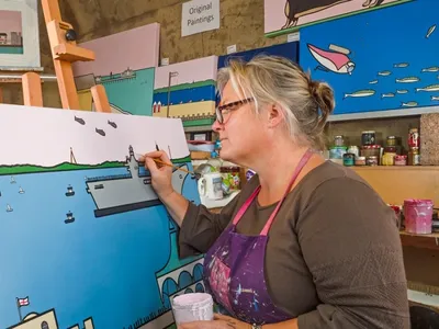 Artist Lizzie Cornelius