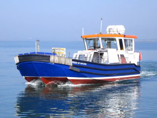 The Pride of Hayling ferry at Eastney Landing